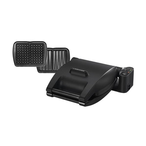 Gaufrier Et Croque-monsieur Lagrange Premium 019462 1200 W Noir Lagrange - Mathon