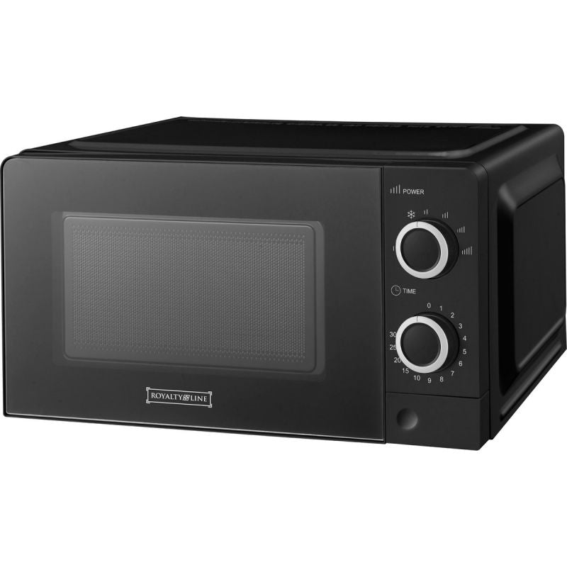 Micro-ondes 20L 700W Noir Royalty Line RLMWO3818-BLK Royalty Line - Mathon - 1