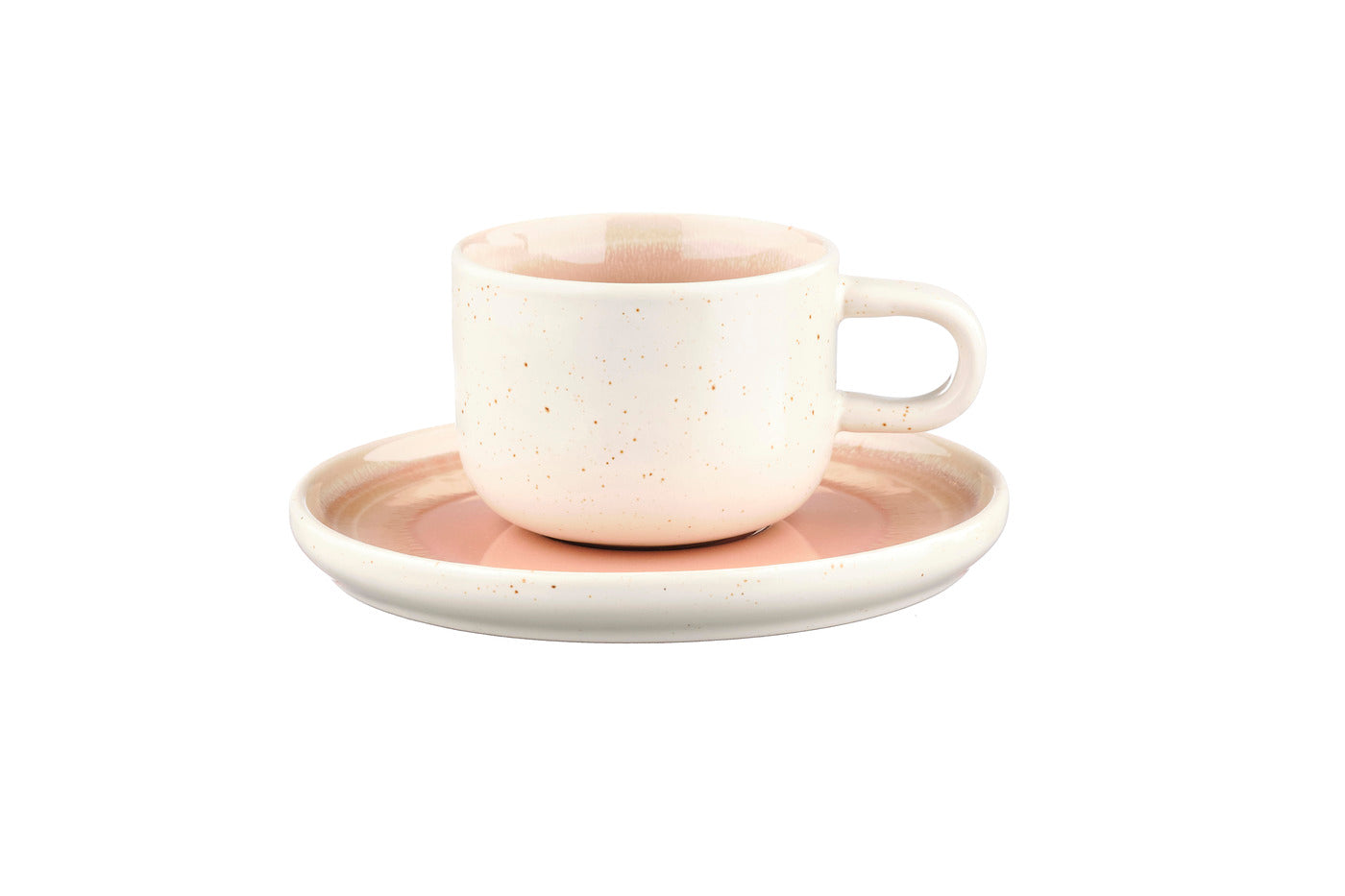 Lot de 6 tasses en grès rose D15 Björn - Mathon - 4