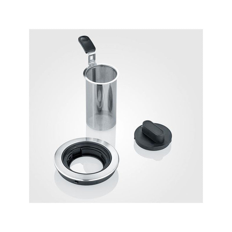 Bouilloire Verre 1l 3000w Th° 400 A 100°c Inox Noir   - 3473 Severin - Mathon - 5