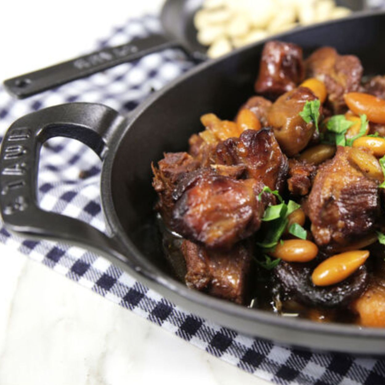 32 cm, Assiette chaude, Noir mat Staub - Mathon - 2