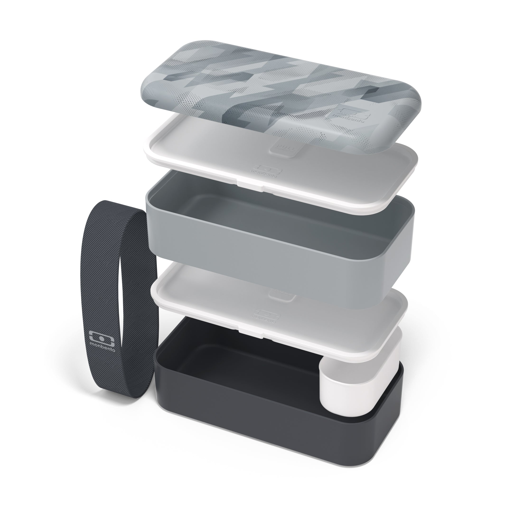 Lunch box 2 compartiments Original 1L Made in France Dimensions Monbento - Mathon - 3