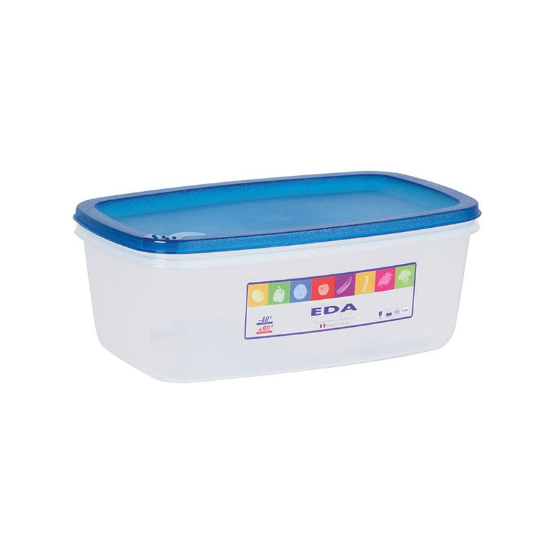 Boite Rectang.3l Naturel Couv.turquois Eda - 10115 Na/ba.tu Eda - Mathon