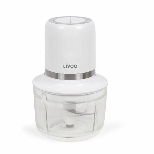 Hachoir Livoo Chopper Blanc Acier 200 W 1,2 L Livoo - Mathon - 1