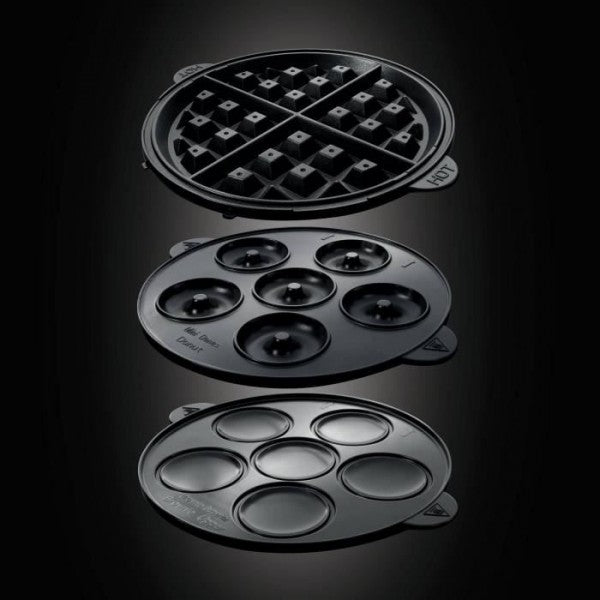 Machine A Gaufre - Gaufrier Electrique  3 En 1 Russell Hobbs - 24620-5 Russell Hobbs - Mathon - 3