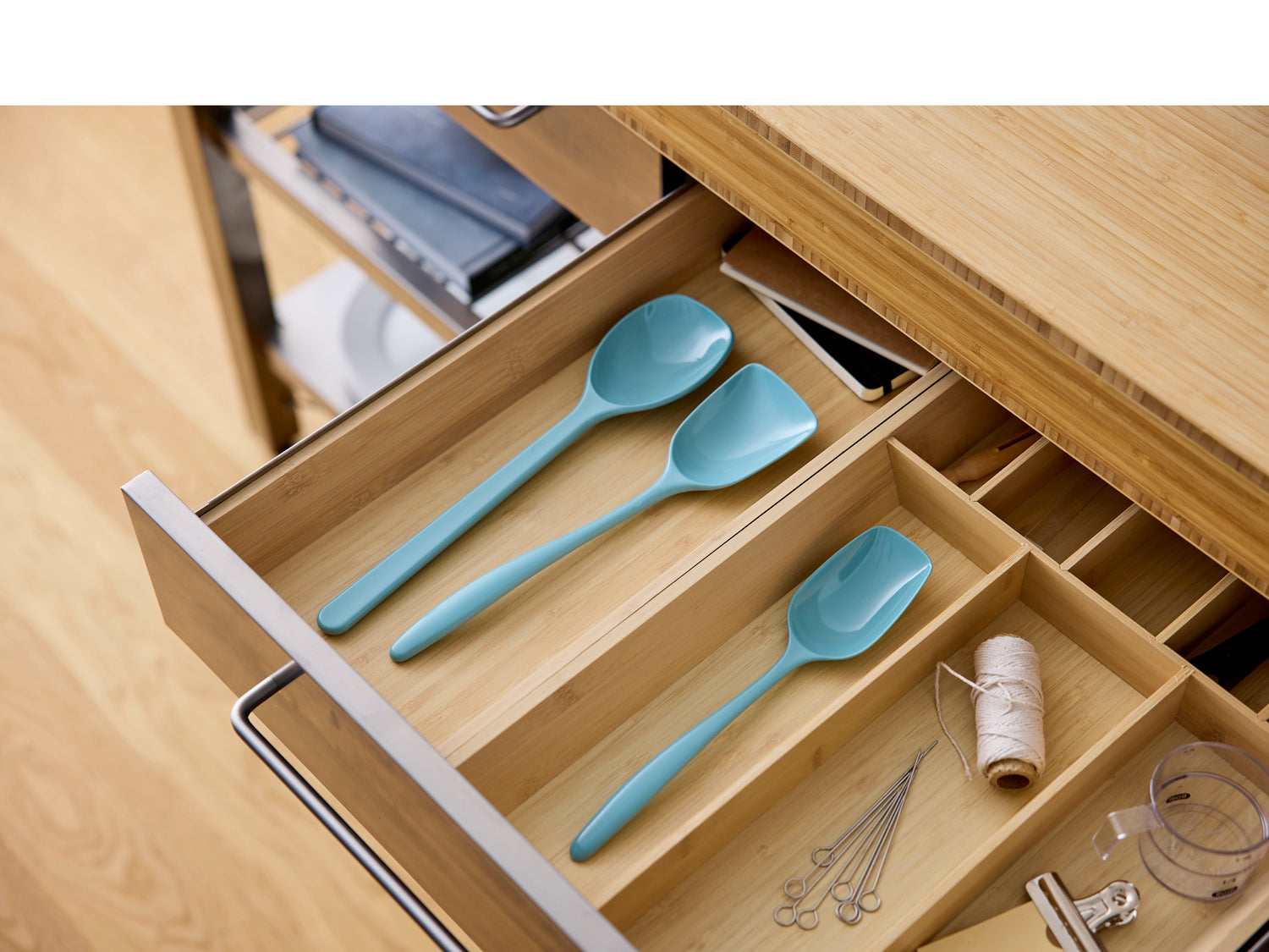 Set de 3 cuillères vert Rosti - Mathon - 3