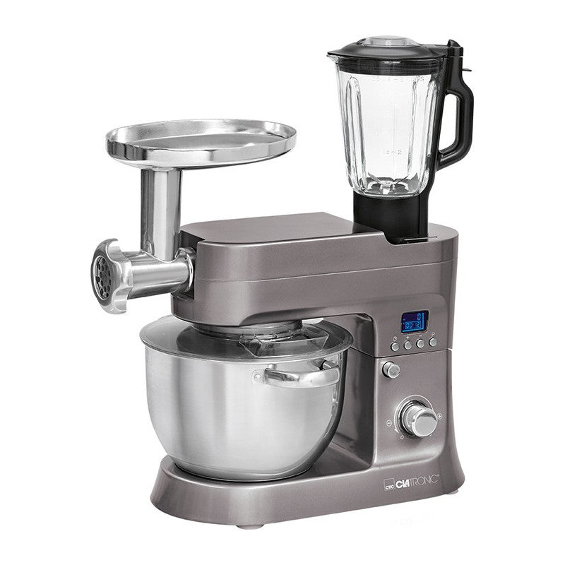 Robot patissier multifonction 4 en 1 - 6,2 L 1200W Clatronic KM 3674 Titan Clatronic - Mathon - 1