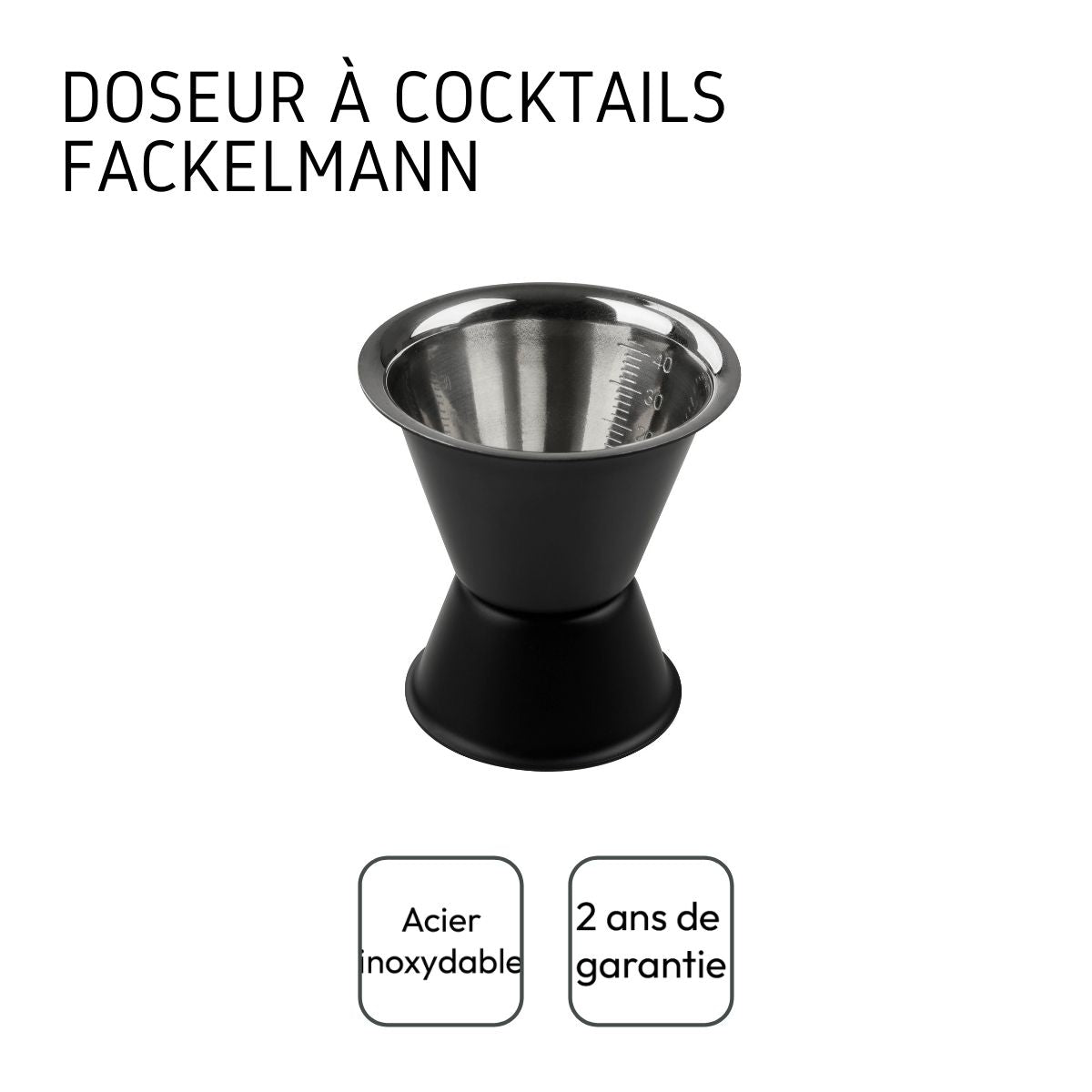 Doseur à cocktail 2 et 4 cl  Spectre Fackelmann - Mathon - 8