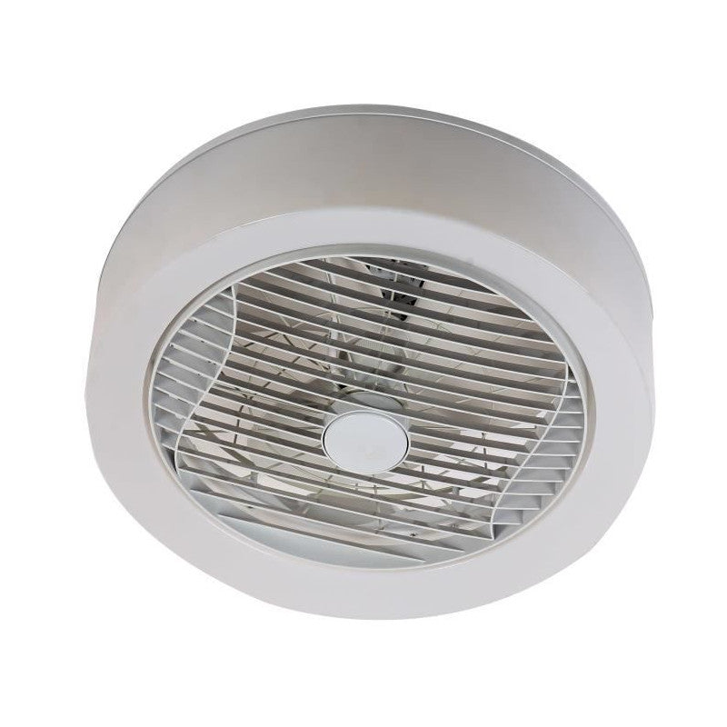 Air-light Crown - Ventilateur De Plafond Blanc ø40cm 95w Avec Couronne D