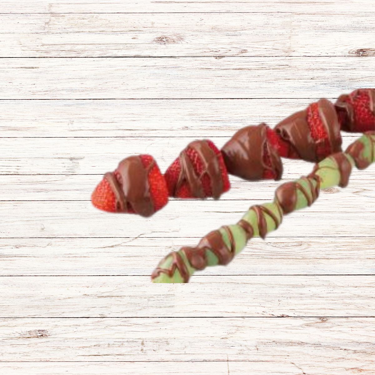 Lot de 100 piques en bois pour brochettes de 25 cm  Nature Fackelmann - Mathon - 3