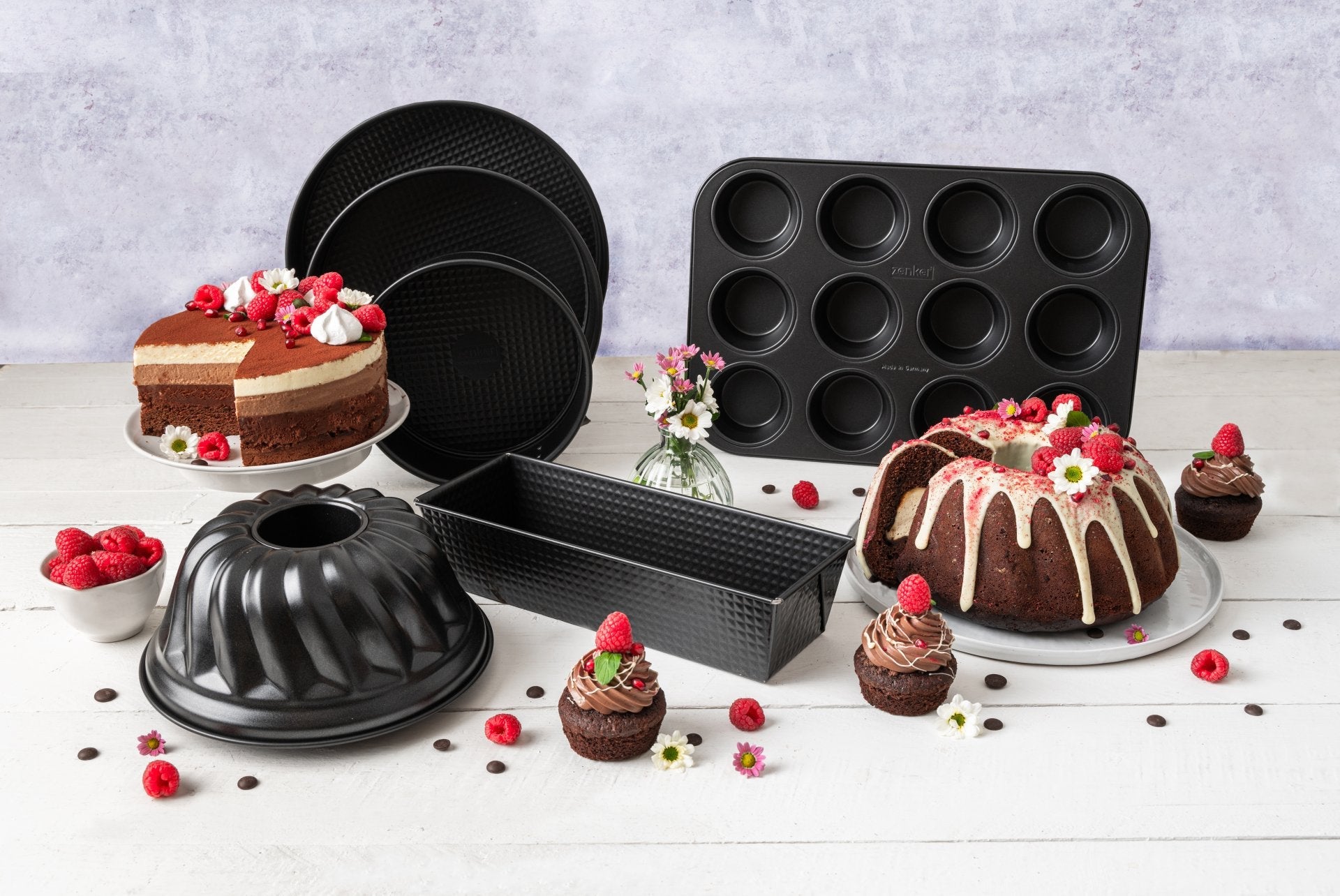 Moule à cake 30,5 x 11,5 x 7 cm Zenker PerfectBack+ Zenker - Mathon - 4