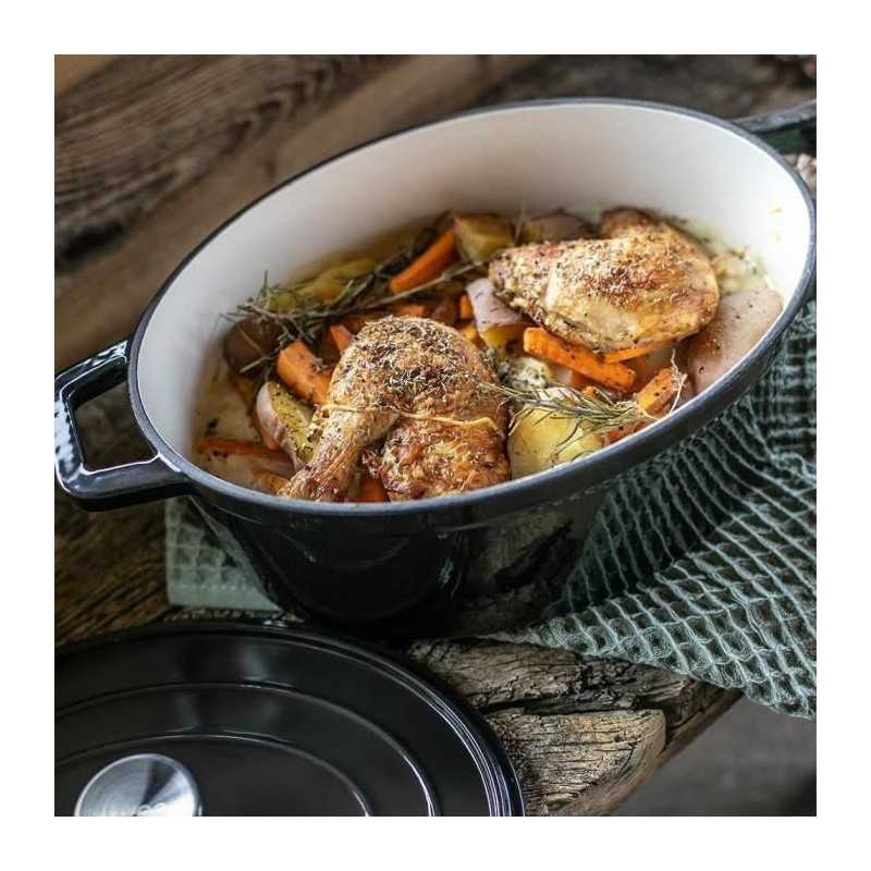 Cocotte Ovale - Livoo - Mep129n - Noir Livoo - Mathon - 6