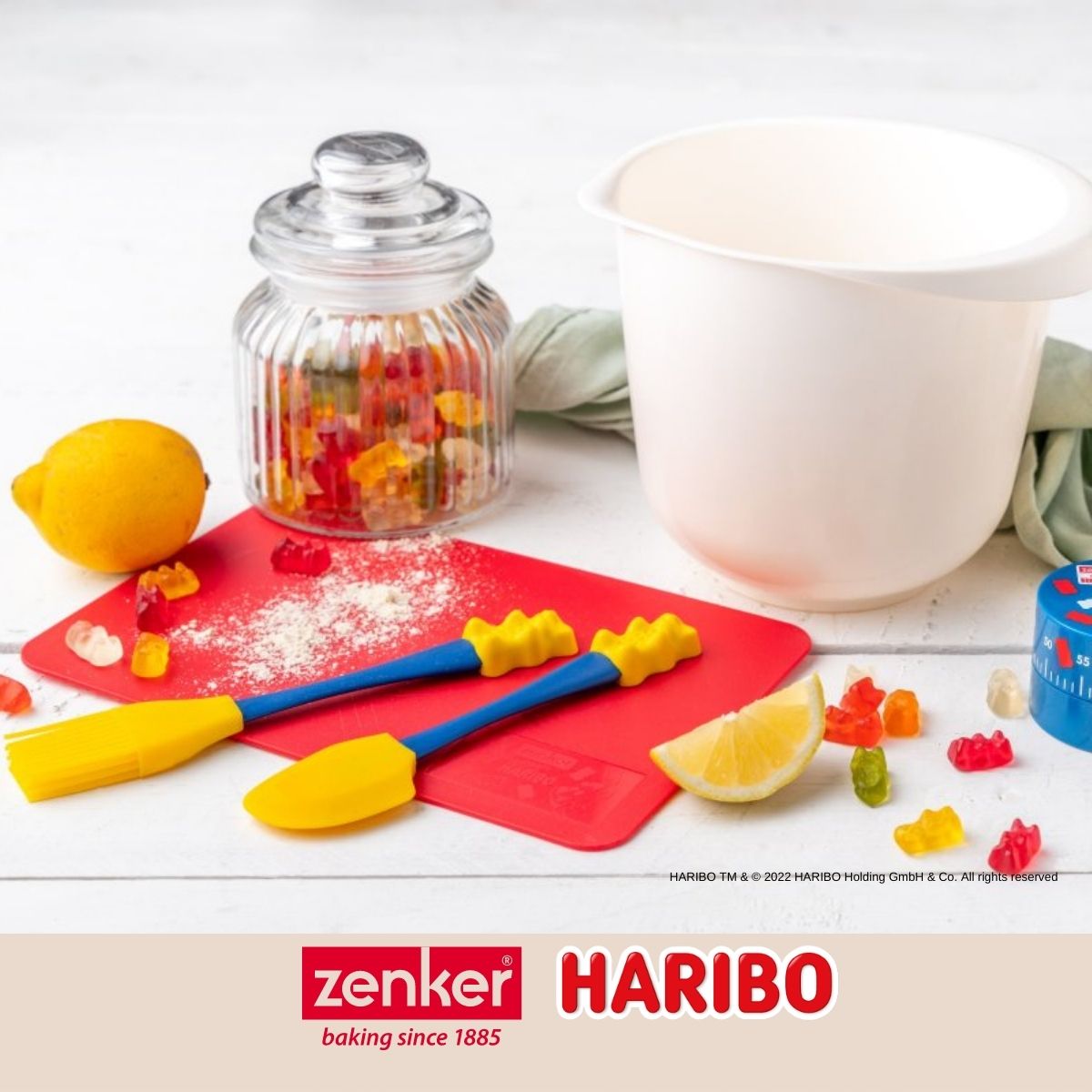 Pinceau de cuisine et pâtisserie 19,8 cm en poils silicone Zenker Haribo Zenker - Mathon - 8