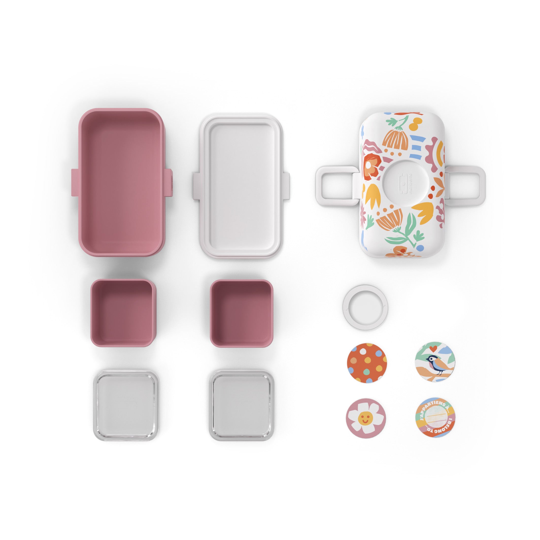 Lunch box à compartiments pour enfant Tresor 800ml Papercut Monbento - Mathon - 4