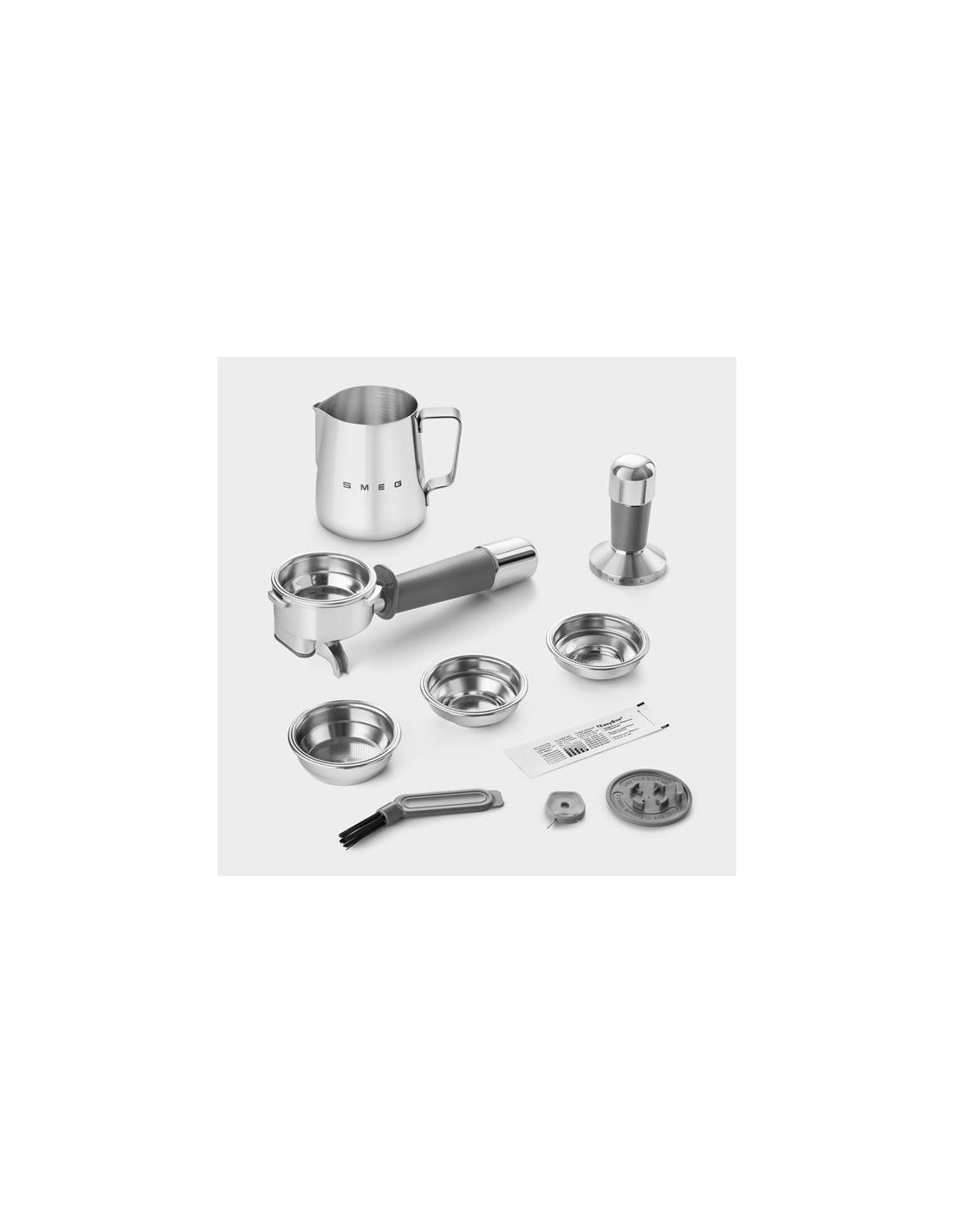 Machine à café combinée Expresso Années 50 noir mat Smeg - Mathon - 5