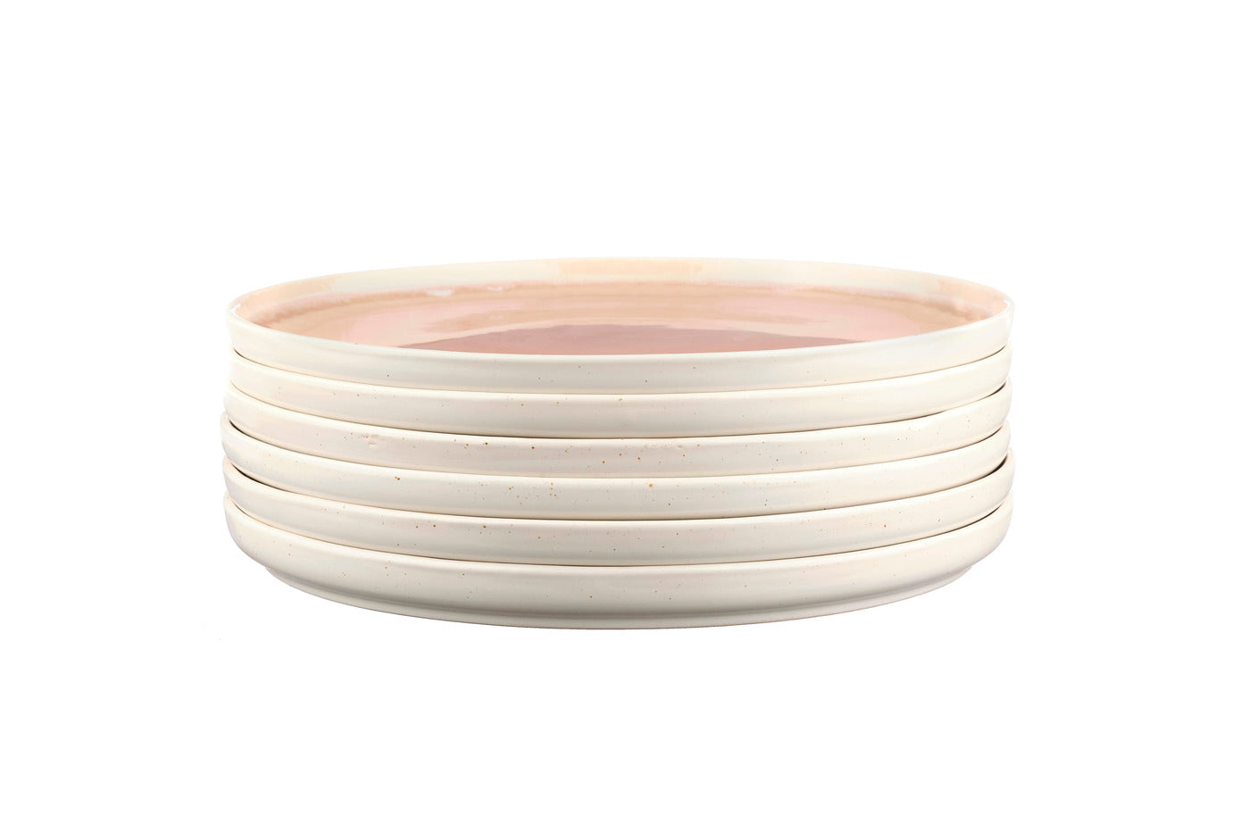 Assiette OXYGEN Ø27cm - 6 pièces - Rose poudre Björn - Mathon - 3