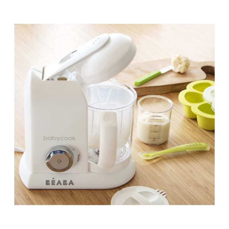 Beaba, Babycook Solo, Robot Bebe 4 En 1, Cuiseur, Mixeur - Blanc Beaba - Mathon - 3