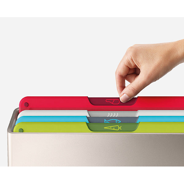 Set de 4 planches à découper multicolores Folio Icon Joseph Joseph - Mathon - 5