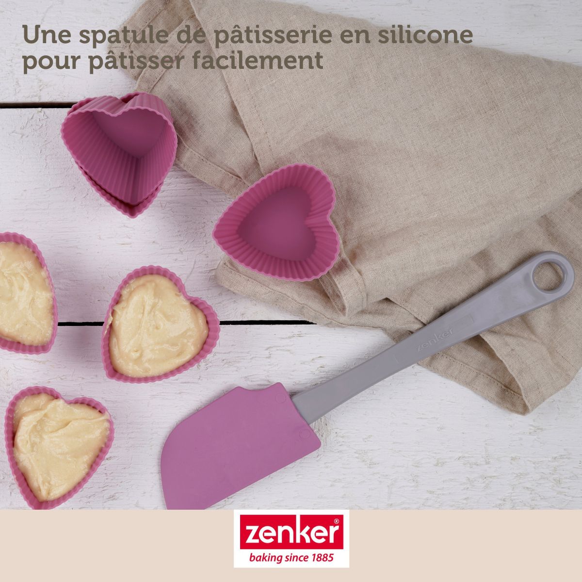 Set pâtisserie avec moule à manqué 28 cm, 2 bols à mixer, verre mesureur et spatule Zenker Zenker - Mathon - 6