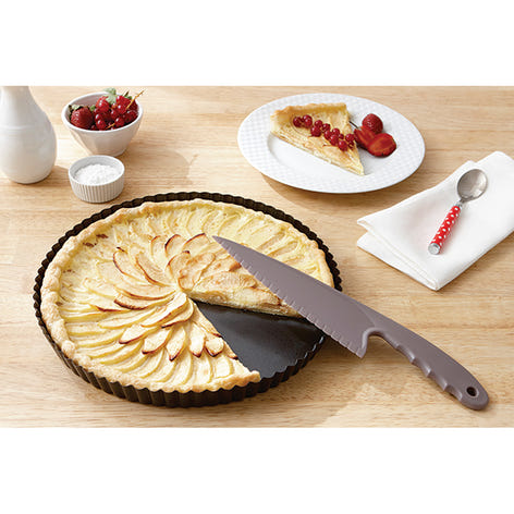 Lot moule à tarte Tatin antiadhérent 24 cm et couteau pour plats antiadhérents 29 cm Mathon - Mathon - 2