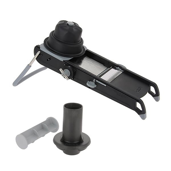 Lot mandoline swing Plus noir et accessoire rondelle Gravity De Buyer - Mathon - 1