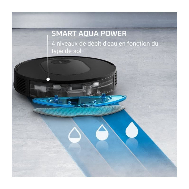 X-plorer Serie 65 Robot Aspirateur Laveur, Technologie Laser, Nettoyage Méthodique, Design Ultra Fin Rr8l65wh Rowenta - Mathon - 3