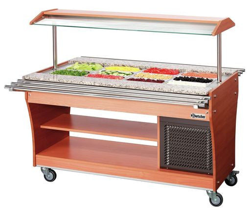 1 glissière plateaux 4 x G/N - Bartscher - Mathon - 2