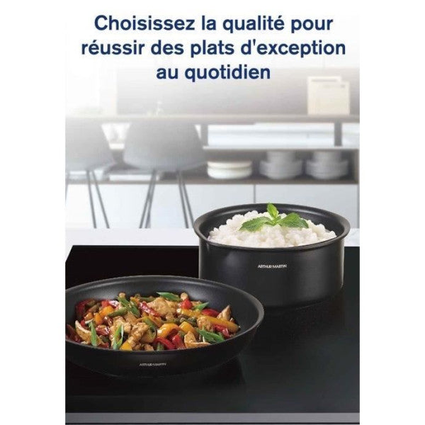 Batterie De Cuisine - Tous Feux Dont Induction - Arthur Martin - Am958 Arthur Martin - Mathon - 4