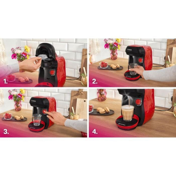 Coffeepadmachine Tassimo Red Black (tas103e) Bosch - Mathon - 4