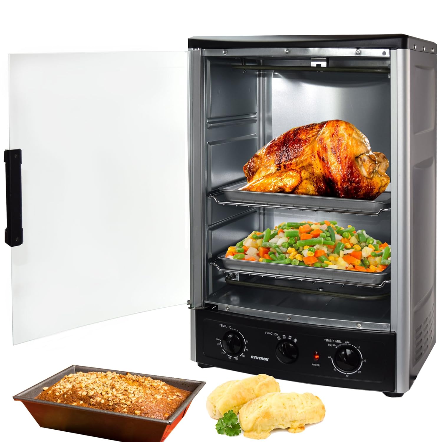 Grill à poulet Rôtissoire Gyrosgrill de table 52 L Syntrox - Mathon