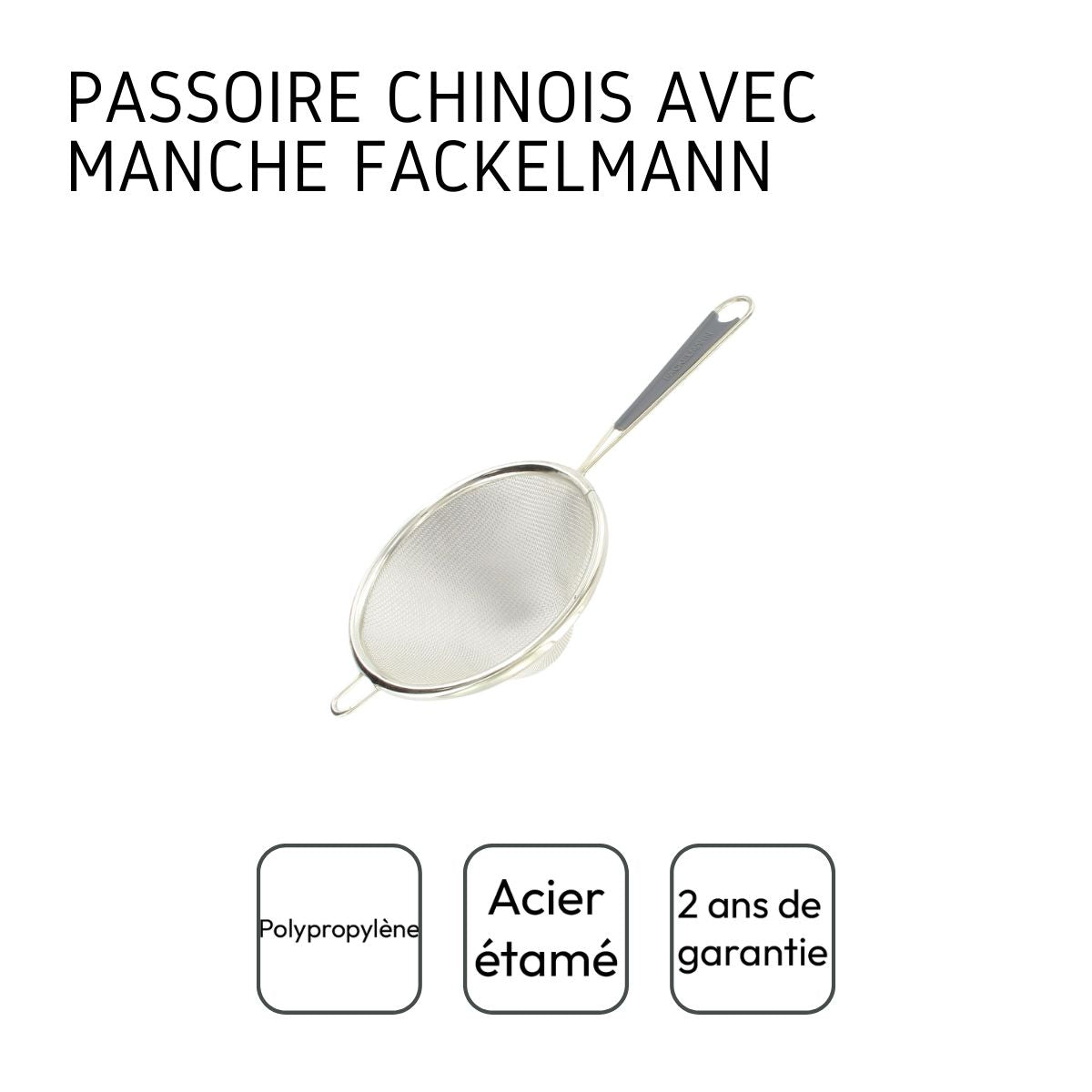 Ensemble de 2 Passoires chinois 10 cm Fackelmann - Mathon - 4