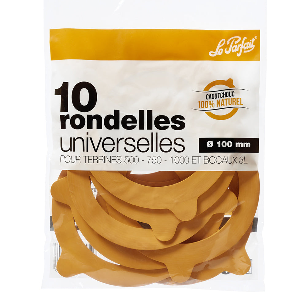 Sachet de 10 rondelles à bocaux 10 cm Le Parfait - Mathon - 2