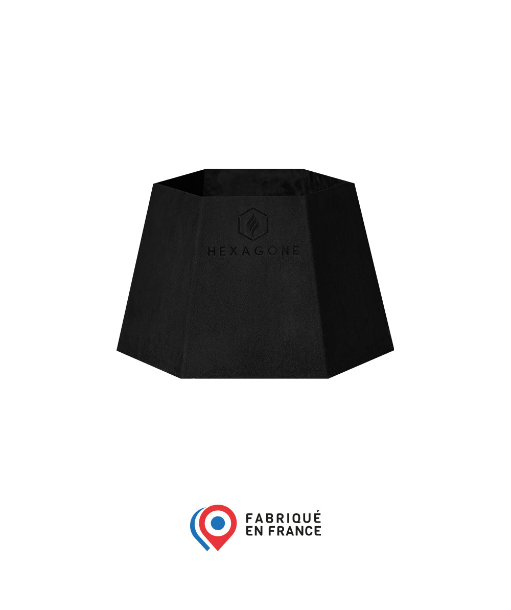 Pied bas Epoxy noir | 85 Hexagone - Mathon - 1