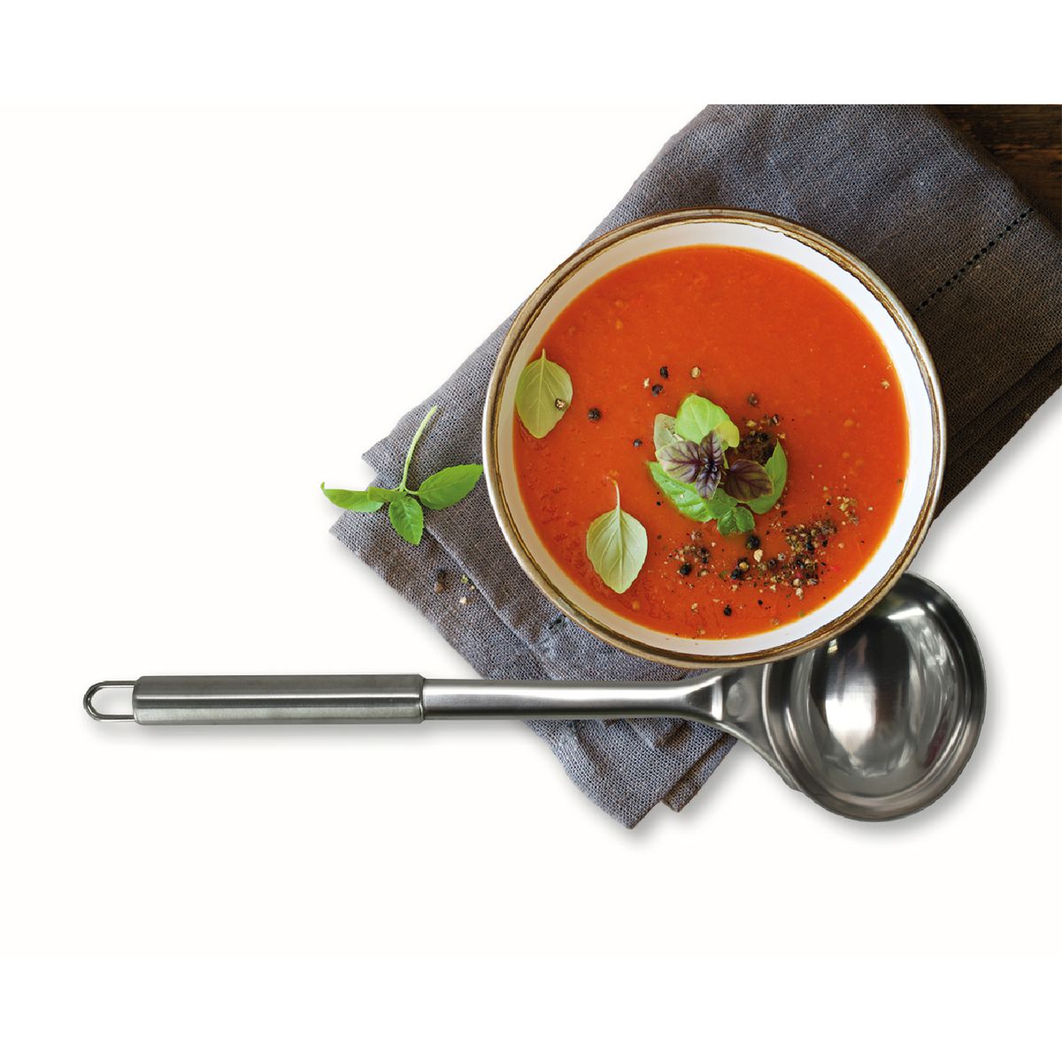 Ensemble de 2 Louches  en inox de 32 cm Elemental Fackelmann - Mathon - 2