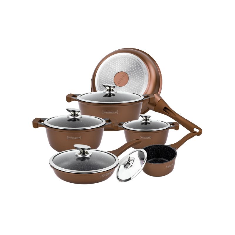 Batterie de cuisine 13 pièces Cuivre Royalty Line RLBS1010M-COP Royalty Line - Mathon - 2