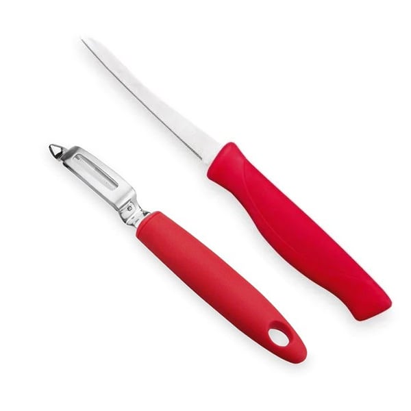 Set couteau à tomates et éplucheur à tomates Lacor - Mathon - 1
