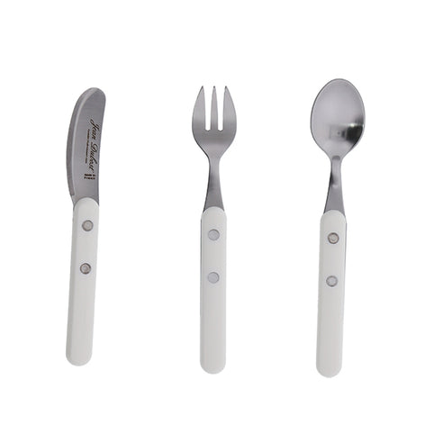 3 couverts enfants Bistrot à la française blanc Jean Dubost - Mathon - 2
