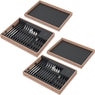 Lot de 2 ménagères Perpétue 16 pièces en inox Opinel - Mathon - 1