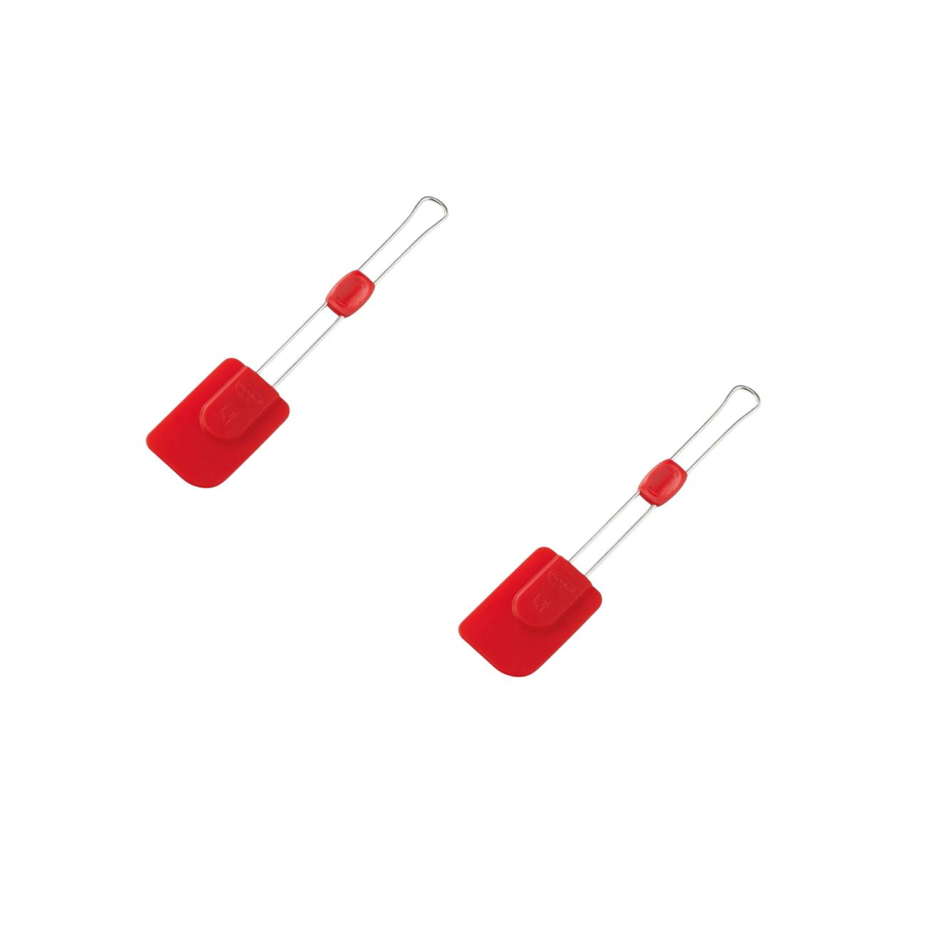 Ensemble de 2 Spatules de pâtisserie en silicone 26,5 cm  Flexxibel Love Dr. Oetker - Mathon - 1