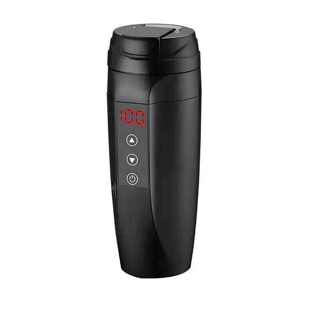 Bouilloire électrique de voyage de 0,45L 12V/24V noir Vendos85 - Mathon