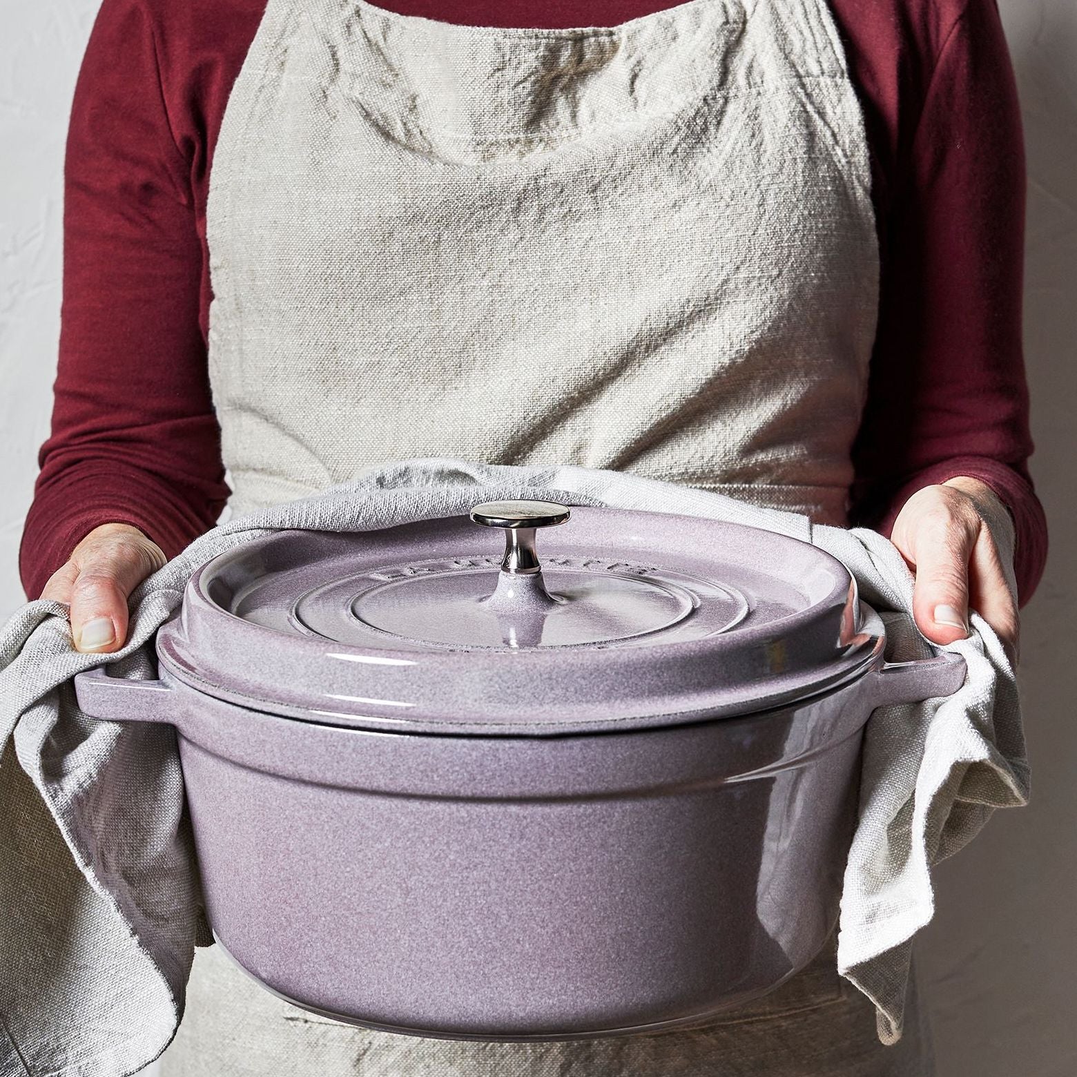 Cocotte 20 cm, Fonte, Rond(e), Fleur de cerisier Staub - Mathon - 2
