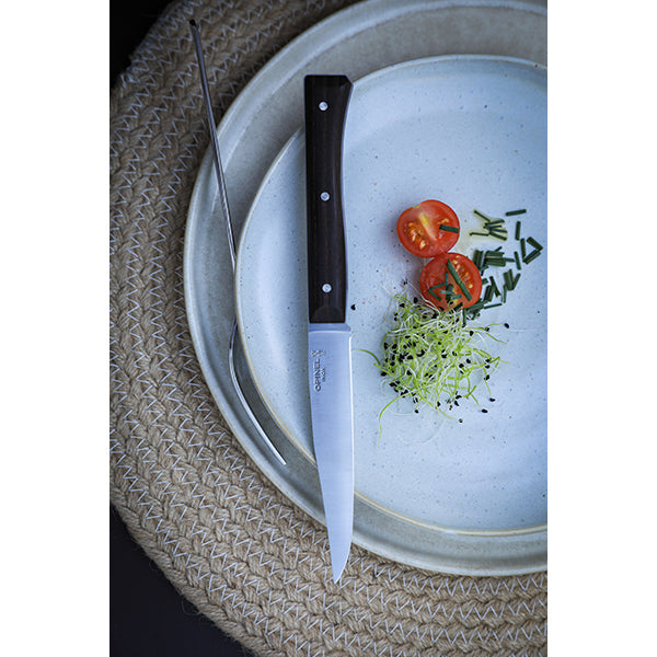 Coffret de 4 couteaux de table à lame micro dentée Facette ardoise Opinel - Mathon - 2