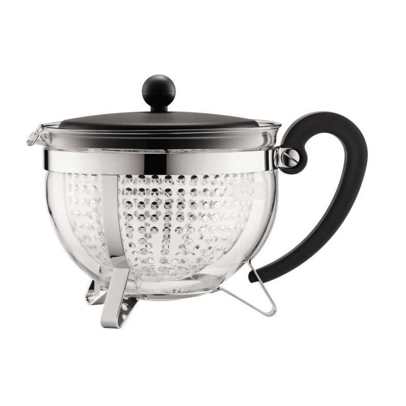 Bodum Chambord Théiere Filtre En Acrylique 1.3 L Noir Bodum - Mathon