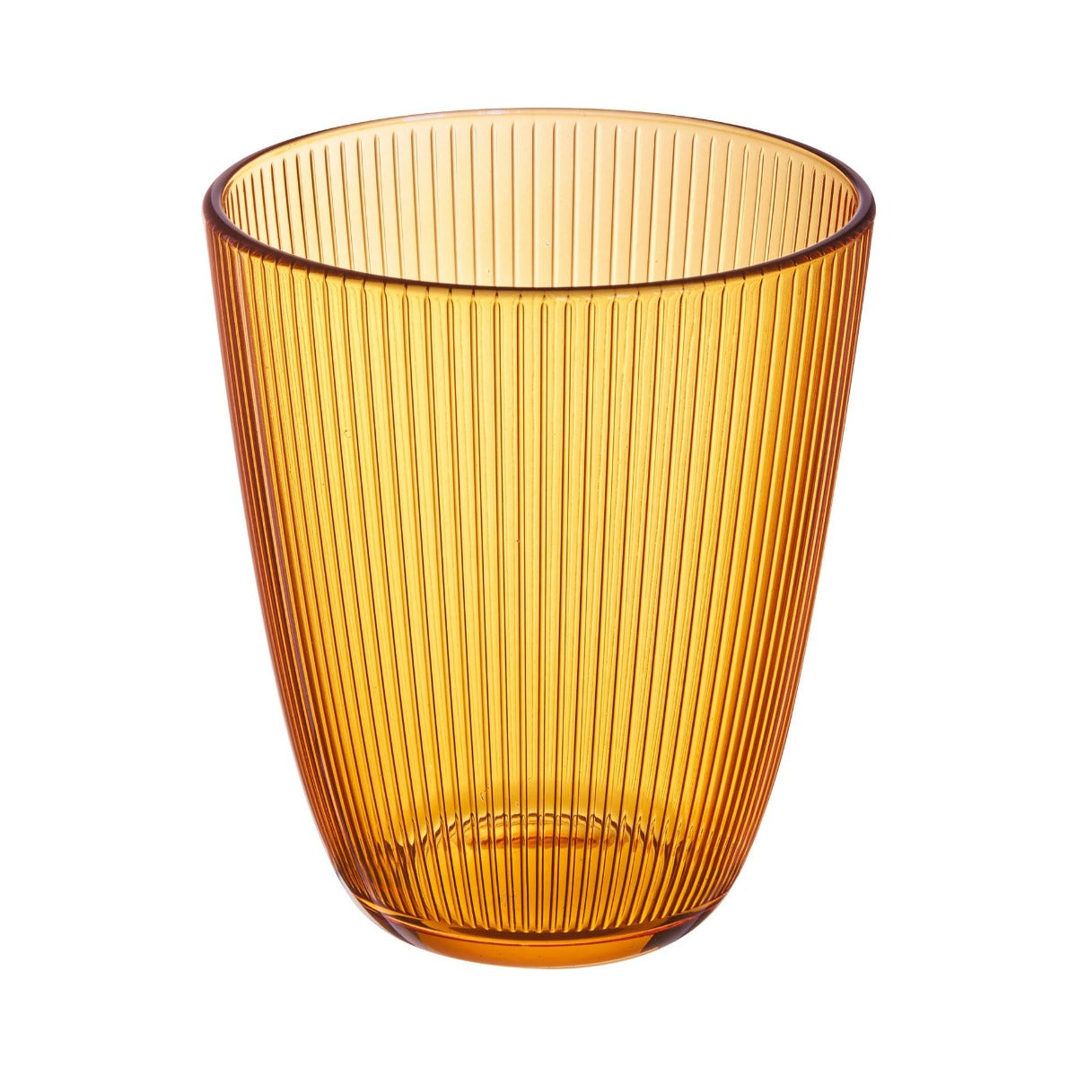 6 verres à eau jaunes 31cl Concepto Stripy Amber Luminarc - Mathon - 2