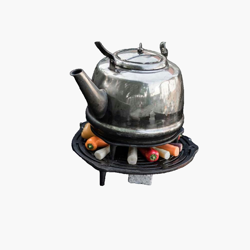 Grille en fonte superposable Petromax 23 cm pour marmite en fonte Petromax - Mathon - 3