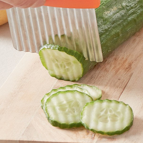 Coupe légumes lame ondulée en inox Mathon - Mathon - 1