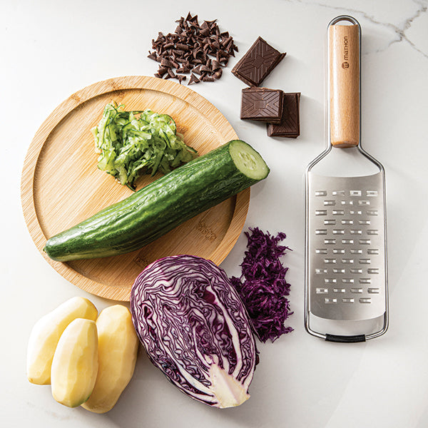 Râpe large double tranchant manche hêtre Mathon - Mathon - 2