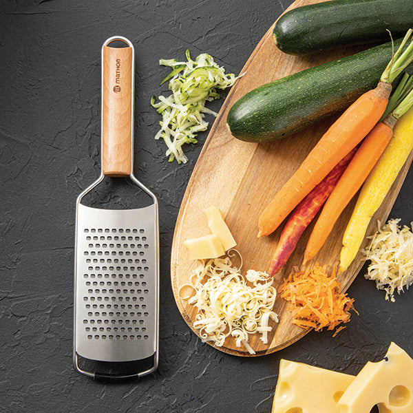 Râpe large gros grains manche hêtre Mathon - Mathon - 2