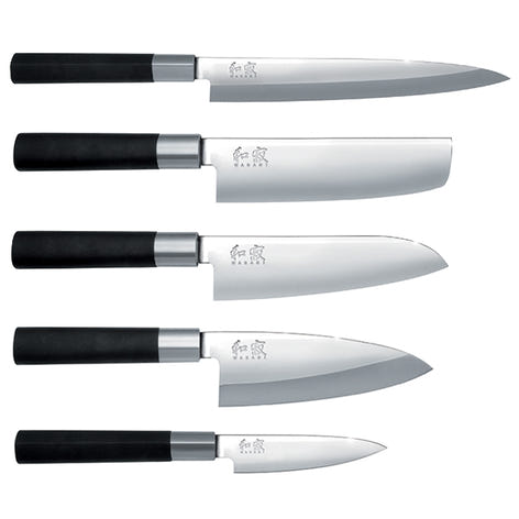 Mallette de 5 couteaux Wasabi Black Kai - Mathon - 1