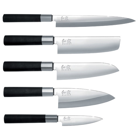 Mallette de 5 couteaux Wasabi Black Kai - Mathon - 1